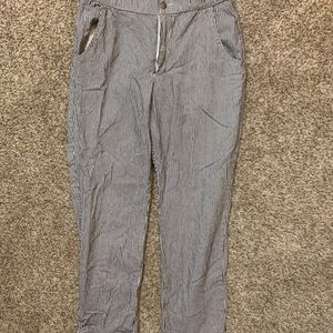 Hollister Striped Capri Pants